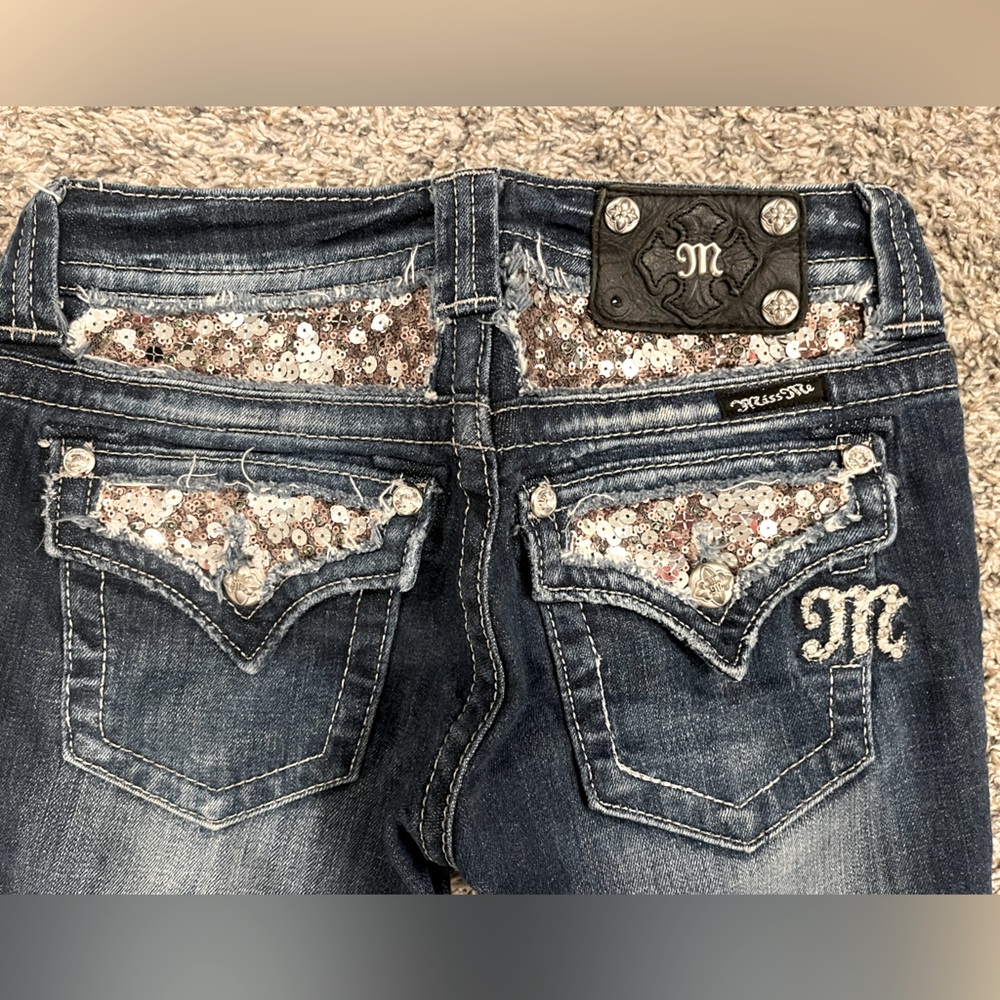 Miss Me boot cut jeans. Size 25 regular
